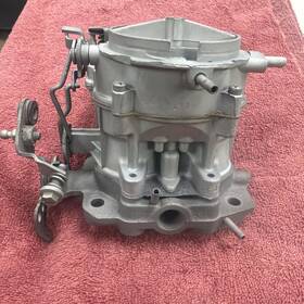 Rochester 7040436 Gm 2 Jet 2bbl Carburetor Sandblasted Oem Vtg 7037680 Sbc Bay