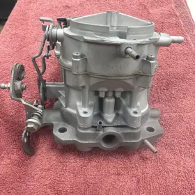 7037680 Rochester 7040436 Gm 2 Jet 2bbl Carburetor Sandblasted Oem Vtg Sbc Bay
