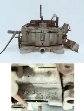 7043234 Rochester Quadrajet 1973-74 Cadillac Carburetor As Is 7043234 Rochester Quadrajet 1973-74 Cadillac Carburetor As Is
