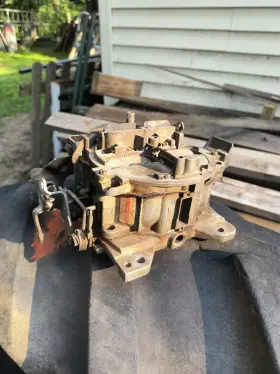 7044513 Rochester Quadrajet Carburetor 1974 Chevrolet Core For Parts Or Rebuild