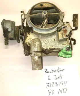 7258154 Rochester 2 Jet F8 Nd - Carburetor Used Vintage Core