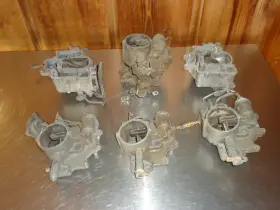 Cor102725 Rochester Model H Hv 1-barrel Carburetor Lot Chevrolet Chevy Corvair Cor102725 Rochester Model H Hv 1-barrel Carburetor Lot Chevrolet Chevy Corvair