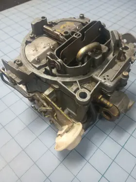 Qjm5.7lmc Rochester Quadrajet Marine Carburetor Qjm5.7mc 350 454 Carb# 744502 Core Parts