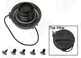 31748 Rpm Tethered Gas Cap For Fuel Tank Buick