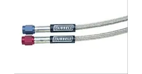658340 Russell Hose Braided Steel -4an Female End Blue 72 Inch Length 658340 Russell Hose Braided Steel -4an Female End Blue 72 Inch Length