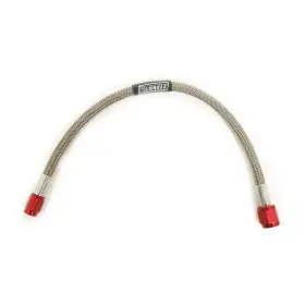 658430 Russell Braided Stainless Line -4an Female To -3an Red Ends 12 Inch L Each
