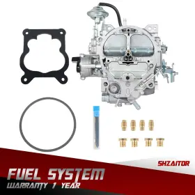 Ie1073865es Shzaitor Carburetor Carb For Rochester Quadrajet 4 Bbl Engines 650 Cfm Electric Choke