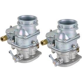 Speedway Motors 915116562 Pair Of Secondary 9 Super 7 3-bolt 2-barrel Carbs Plain Finish