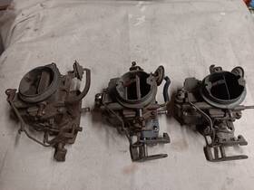 Stromberg 3-258 Ww 2-barrel Carburetors Mopar 318 V-8 Dodge Plymouth - Lot Of 3
