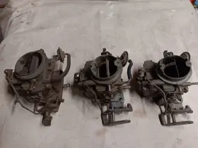 3-258 Stromberg Ww 2-barrel Carburetors Mopar 318 V-8 Dodge Plymouth - Lot Of 3