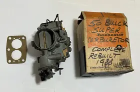 385319 Stromberg Vintage Aerotype Carburetor Buick Super 1950 Rebuilt 50s Gm