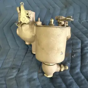 Lf1516347 Stromberg 1913 1922 Studebaker Brass Carburetor Sand Blasted 4 Parts Only Vtg Oe