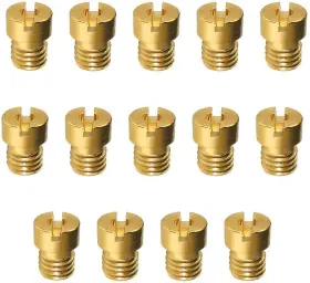 99101-357 Strongthium Carburetor Main Jet Kit For Nibbi Keihin Cvk Pe Pz Gy6 130# 162#