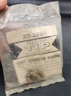 25-278a Studebaker Mopar And Others Carter Carburetor Needle Seat Stop Flooding Bin A23