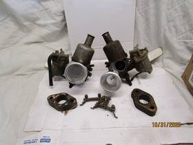 Su 404f Hs4 Carburetors Complete Aud 404r- 1971 Mg Midget /ah Sprite
