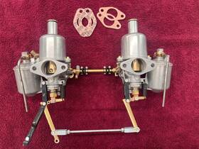 Su Auc549 Mg Td H2 Early Carburetor Pair Fully Restored And Original
