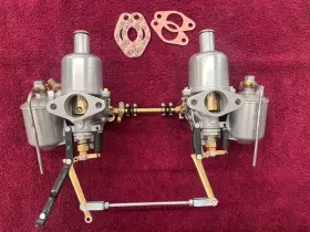 Auc549 Su Mg Td H2 Early Carburetor Pair Fully Restored And Original