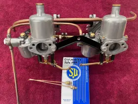 Auc718 Su Austin Healey Bn1 Bn2 H4 Carb Set Fully Restored And Original