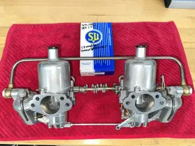 Auc914 Su Austin Healey Hd6 Manual Choke Carb Set Fully Restored And Original Auc914 Su Austin Healey Hd6 Manual Choke Carb Set Fully Restored And Original