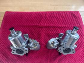 Su Auc981 Austin Healey Hs6 Carb Set Fully Restored And Original