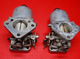Su Aud342r Pair Hs6 1 3/4 Inch Carburetors Volvo Austin Triumph Mg Rover 3500 Buick V8 Aud9