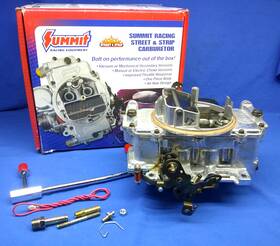 Summit Racing Sum-m08750vs Nos Holley 750 Cfm Carburetor Vacuum Secondary Electric Choke