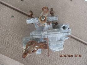 Tellediyne Gk8f-502 Antique Teledyne Updraft Carburetor On Intake Flange For Parts Only