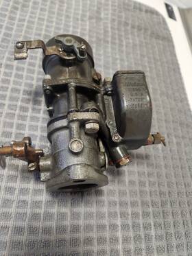Tillotson Dr1a Nos Aged 05021 1bbl Carburetor Ford V8 1932 1933