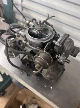 320-54741 Toyota 1980 Pickup Carburetor 2.2 Liter 20r Federal Manual Transmission