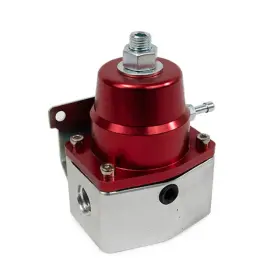 Jm1059r Tsp 40 - 75 Psi Aluminum Fuel Pressure Bypass Regulator Red