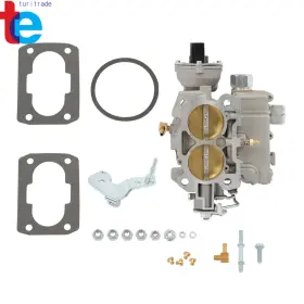 Tr54746 Turitrade Carb For 4 Cyl Rochester Mercarb Marine Carburetor 2 Bbl 3.0l