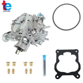 Tr55070 Turitrade Carburetor For Rochester Quadrajet 4 Bbl Engines 650 Cfm Electric Choke