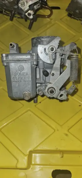 30pict3 Volkswagen Solex 30 Pict-2 Carburetor Rebuilt. Vw Carb Oem German