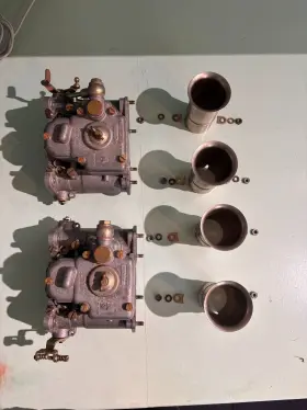 19600.017 Weber Italian Carburetor Set Of 2 45 Dcoes Alpina A2 Spec Matching 19600.017 Weber Italian Carburetor Set Of 2 45 Dcoes Alpina A2 Spec Matching