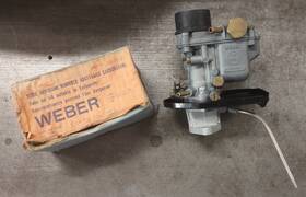 Weber 22im Fiat 600 Carb/manifold With Rebuild Kit