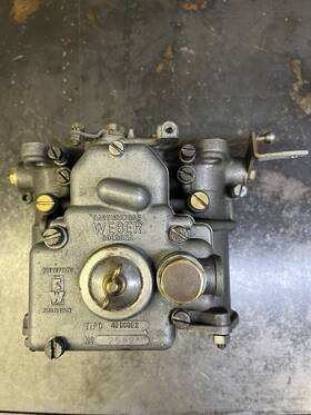 Weber 25521 40 Dcoe Carb With K&n Filter