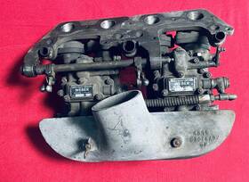 Weber 40-dco3 Alfa Romeo Giulietta 750 Veloce Original 40dco3 Carburetors Intake Air Box
