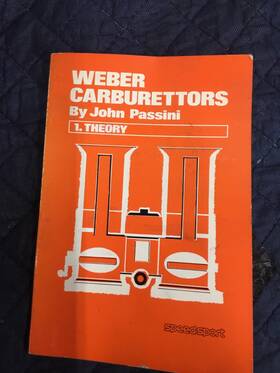 Weber 95.0000.54 Carburetor Tuning Manual Dcoe Ida Idf Very Detailed By John Passini