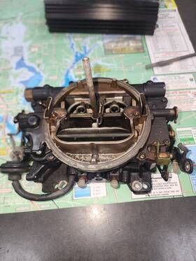 Weber 9772s Mercruiser Marine 750 Cfm Carburetor 4 Barrel