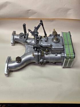 Weber Dcoe9 Mga Mgb Carburetor Manifold Linkage Complete Refurbished