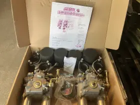 K205 Weber Bmw 2002 Dual 45 Dcoe Conversion Kit Genuine Carbs