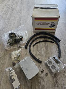 Weber Wk551-34 Jeep Cj Performance Carburetor Conversion Kit 4.2 258 Yj 1978-89
