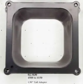 27030 Wilson Manifolds - Carburetor Adapter 4500 To 4150 1.5in