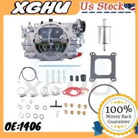 Fs06883 Xghu 4 Barrel 1406 Carburetor For Edelbrock Performer Series 600 Cfm Electric Choke