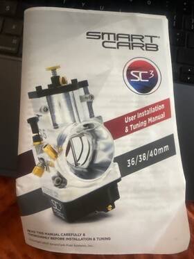 Yamaha Sc3-36-yam125-bk Smartcarb Sc3 36mm Carburetor Yz125 No Tps Manual