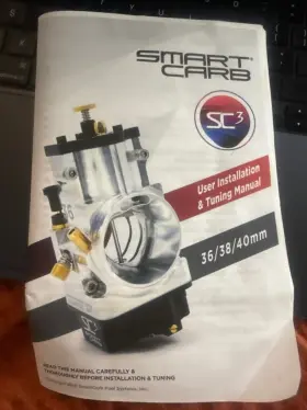Sc3-36-yam125-bk Yamaha Smartcarb Sc3 36mm Carburetor Yz125 No Tps Manual
