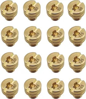 Aymk110 Yamakato 16pcs Carburetor Jet Kit Main Jets For Mikuni Vm22 M5 0.75 Aymk110 Yamakato 16pcs Carburetor Jet Kit Main Jets For Mikuni Vm22 M5 0.75