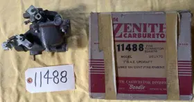 11488 Zenith Number Carburetor For Towmotor Model Lt56 Cont F162 Nos