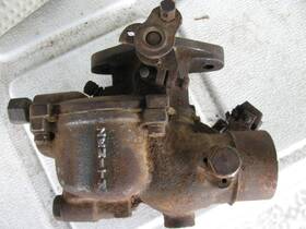 Zenith Original Oe 10034 Old Updraft 1 Barrel Carburetor No Stuck Plappers # On Tag L48
