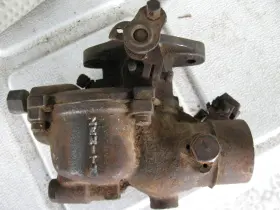 10034 Zenith Original Oe Old Updraft 1 Barrel Carburetor No Stuck Plappers # On Tag L48